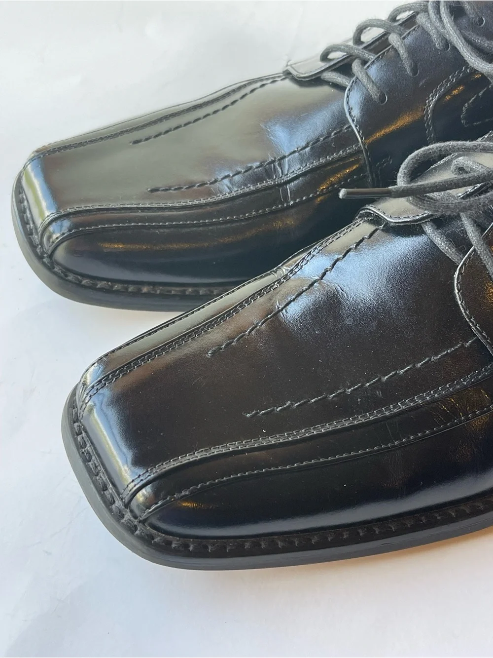 Stacy Adams Corrado Black Leather Men's Dress Shoes- 7M